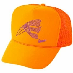 Poseidon Bird Hat -POSEIDON Shop Poseidon Bird Hat Neon Orange Purple