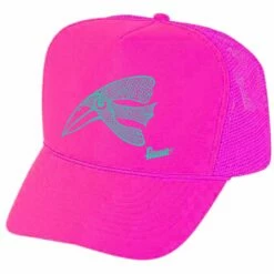 Poseidon Bird Hat -POSEIDON Shop Poseidon Bird Hat Neon Pink Aqua