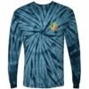 Poseidon Shop Tie Dye Long Sleeve Tee 2 Poseidon Shop Tie Dye Long Sleeve Tee -POSEIDON Shop Poseidon Shop TieDye Long Sleeve Navy Rasta Front