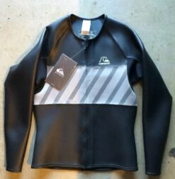 Quicksilver Retro Front Zip Wetsuit Jacket