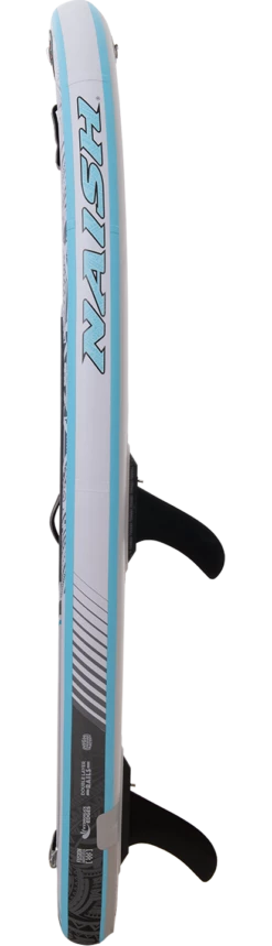 NAISH S26 GROM CROSSOVER INFLATABLE SUP 8'0" X 28" SUP BOARD -POSEIDON Shop S26 Inflatables Grom 8 0 Side HiRes RGB