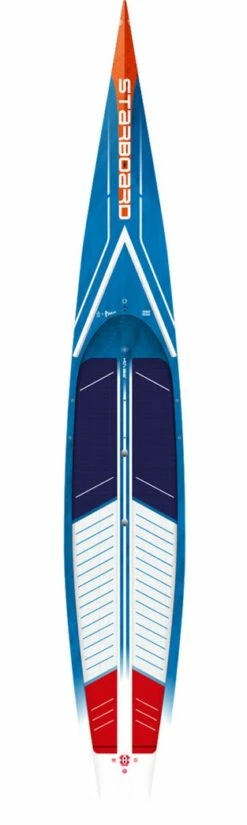 2023 STARBOARD SUP 14'0" X 27.5" SPRINT CARBON SANDWICH WITH BOARD BAG SUP BOARD
